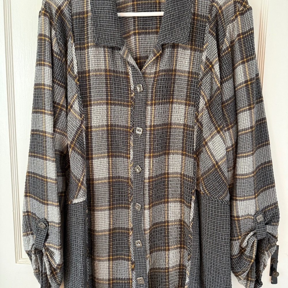 Habitat button down tunic